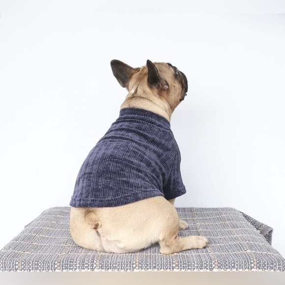 NWT Large Plus Navy Blue Dog sweater - Picture 4 of 10